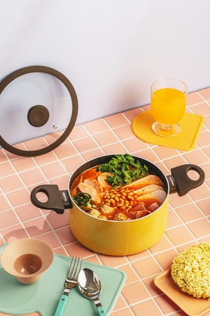 닥터하우스 글로우 인덕션 양수냄비 20cm