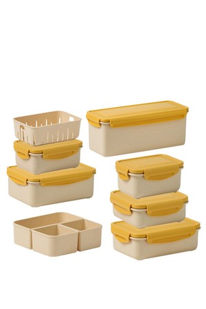 닥터하우스 오래 신선 항균 밀폐용기 나눔 채반 10종 A세트