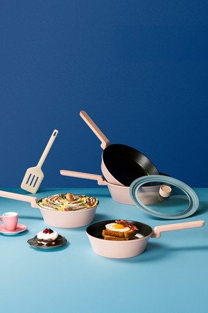 닥터하우스 키토산 항균 코팅 프라이팬+웍 4종세트