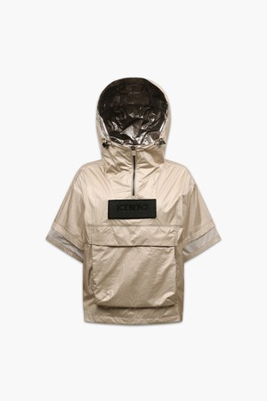 여성 하프 슬리브 아노락 자켓_I41FJK13_BEIGE-a