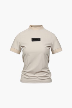 여성 세미 하이넥 티셔츠_I42FRS12_BEIGE-a