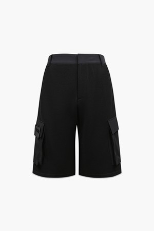 남성 니트 하프 팬츠_I42MFP71_BLACK-a