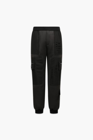 남성 테크니컬 저지 하이브리드 조거_I43MFP7109_BLACK-a