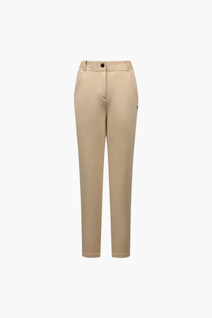 여성 플러피 저지 팬츠_I44FFP1174_BEIGE-a