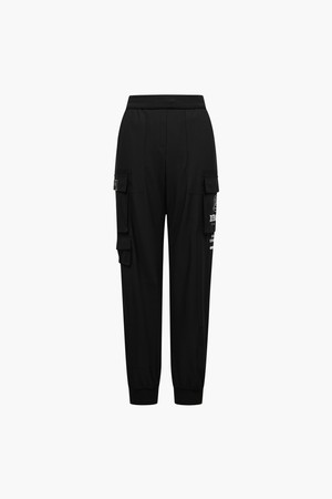 여성 플렉시블 하이브리드 조거_I52FFP71_BLACK-a