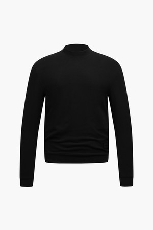 [25FW] 울트라 스트레치 저지 하이넥 스웻셔츠_I53MTS1109_BLACK-a