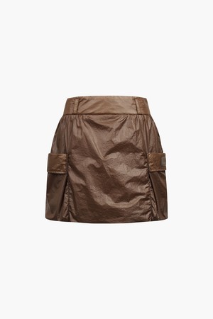 [25FW] 내추럴다잉 벌룬 스커트_I53FSK7177_BROWN-a