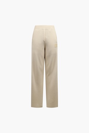 [25FW] 내츄럴 다잉 울 니트 와이드핏 팬츠 _ 톰앤제리 컬렉션_I53FFP2171_BEIGE-a