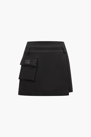 [25FW] 사이드 포켓 플레어 랩 큐롯_I53FSK1209_BLACK-a