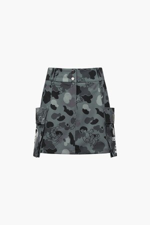 [25FW] 사이드 포켓 A-LINE 스커트_톰앤제리 컬렉션_I53FSK2207_GREY-a