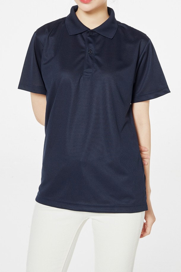 GLIMMER - 반팔티셔츠 - [Unisex] 302-ADP 액티브 메쉬 폴로티셔츠