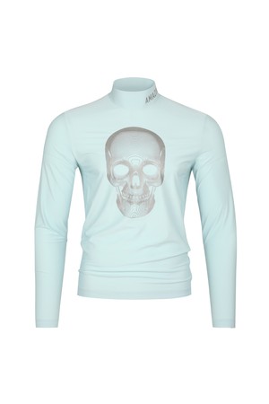 남성 레이어드 알렉스 하이넥 티셔츠_A31MTS0423_GREEN-a