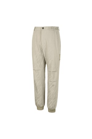 남성 택티컬 벨크로홀더 자카드 조거팬츠_A33MPT0411_BEIGE-a
