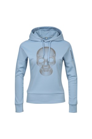 여성 테크저지 후디 티셔츠_A31FFT0221_BLUE-a