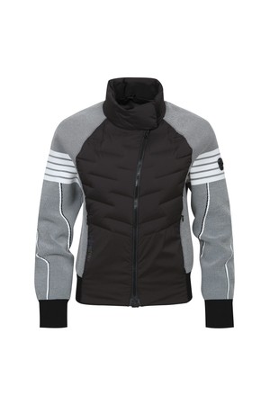 여성 에어로스페이스 수트 하이브 스웨터 다운자켓_A34FSJ1199_BLACK-a