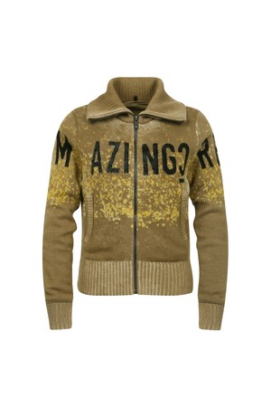 여성 갤럭시 다이드 캐시미어 윈드블럭 스웨터 자켓_A34FSJ0167_BROWN-a