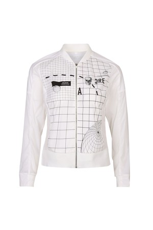 여성 하이퍼 그리드 아쿠아홀 자켓_A32FJK0103_WHITE-a