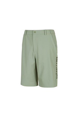 남성 에센셜 숏팬츠_A42MPT1435_KHAKI-a