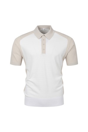 남성 플렉스모션 에센셜 숏슬리브 스웨터_A52MSW0301_WHITE-a