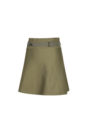 여성 에어로핏 니트 플레어 스커트_A53FSK0411_BEIGE-a