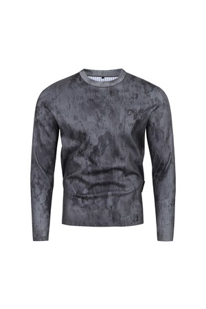 남성 에어서킷 로튼 알렉스 패턴 스웨터_A51MSW0299_BLACK-a