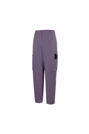 여성 듀얼핏 카고팬츠_A51FPT0352_PURPLE-a