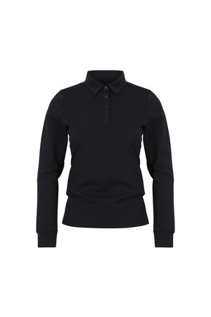 여성 아코디오 카라 티셔츠_A51FTS0299_BLACK-a