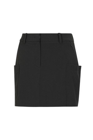 여성 택티컬 홀더 카고 스커트_A52FSK0499_BLACK-a