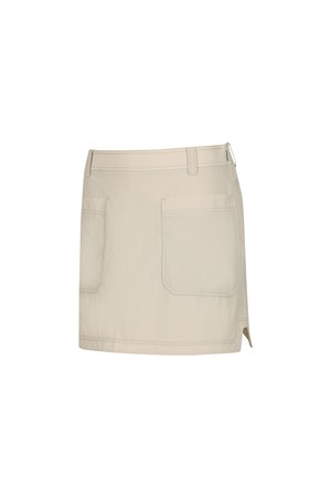 여성 에센셜 캐주얼 스커트_A62FSK06_GREY-a