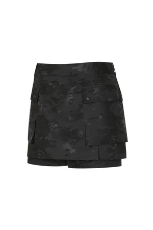 여성 에어서킷 카모 카고큐롯_A62FSK05_BLACK-a