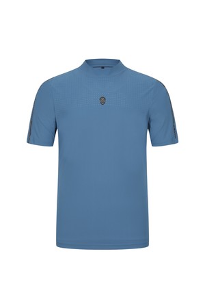 남성 에어로핏 아코디오 하이넥 티셔츠_A62MTS16_BLUE-a