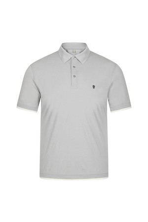 남성 에센셜 카라 티셔츠_A62MTS21_GREY-a