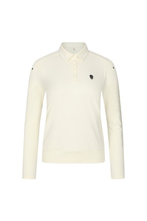 [25FW] 여성 FI3 바이오크랙 포인트 아코디오 티셔츠_A63FTS0302_IVORY-a