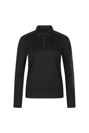 [25FW] 여성 FI3 바이오크랙 포인트 아코디오 티셔츠_A63FTS0399_BLACK-a