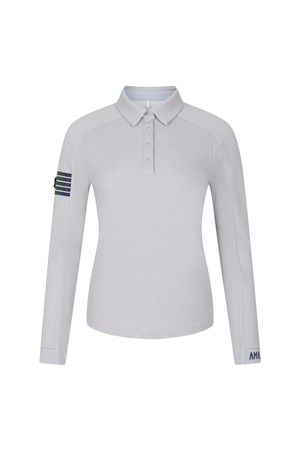 [25FW] 여성 에어로다이나믹 아코디오 티셔츠_A63FTS0104_GREY-a