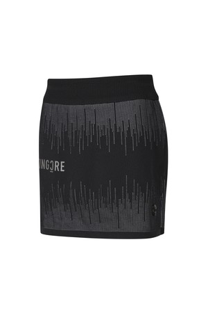 [25FW] 여성 바이오크랙 스웨터 스커트_A63FSK1199_BLACK-a