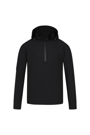[25FW] 남성 에어와플 후디 티셔츠_A63MTS0299_BLACK-a