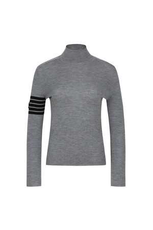 [25FW] 여성 고스트 터틀넥 스웨터_A63FSW5105_GREY-a