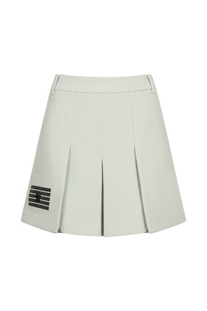 [25FW] 여성 AM1 테크 스커트_A63FSK0530_KHAKI-a