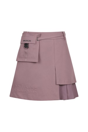 [25FW] 여성 SP3 모듈러 시스템 롱 스커트_A63FSK0643_PINK-a