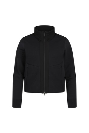 [25FW] 여성 에어로다이나믹 테크 스웨터 다운_A64FSJ1099_BLACK-a