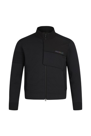 [25FW] 남성 에어로다이나믹 테크 스웨터 다운_A64MSJ1099_BLACK-a