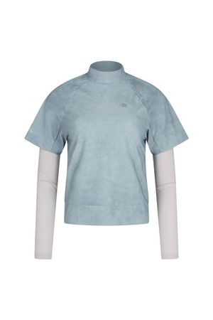 [26SS] 여성 AD2 에어로쉴드 아코디오 티셔츠_A71FTS0221_BLUE-a