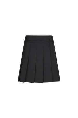 [26SS] 여성 고스트 플리츠 스커트_A71FSK5099_BLACK-a