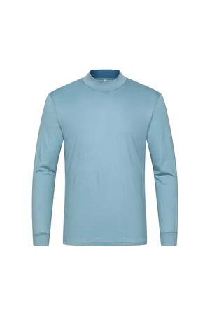 남성 테크울 하이넥 티셔츠_A61MTS0321_BLUE-a