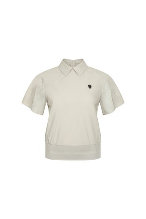 여성 에어서킷 하이브 테크메쉬 티셔츠_A62FTS1716_BEIGE-a