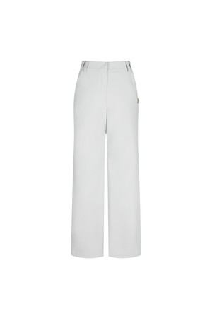 [26SS] 여성 AI1 클린테크 아코디오 와이드 팬츠_A71FPT0104_GREY-a