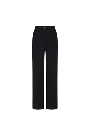 [26SS] 여성 GE2 멀티플 볼마커홀더 와이드팬츠_A72FPT0499_BLACK-a