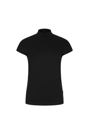 [26SS] 여성 고스트 캡 슬리브리스 티셔츠_A72FTS5099_BLACK-a
