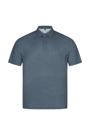 [26SS] 남성 네추럴테크 워싱 카라 티셔츠_A72MTS2128_NAVY-a